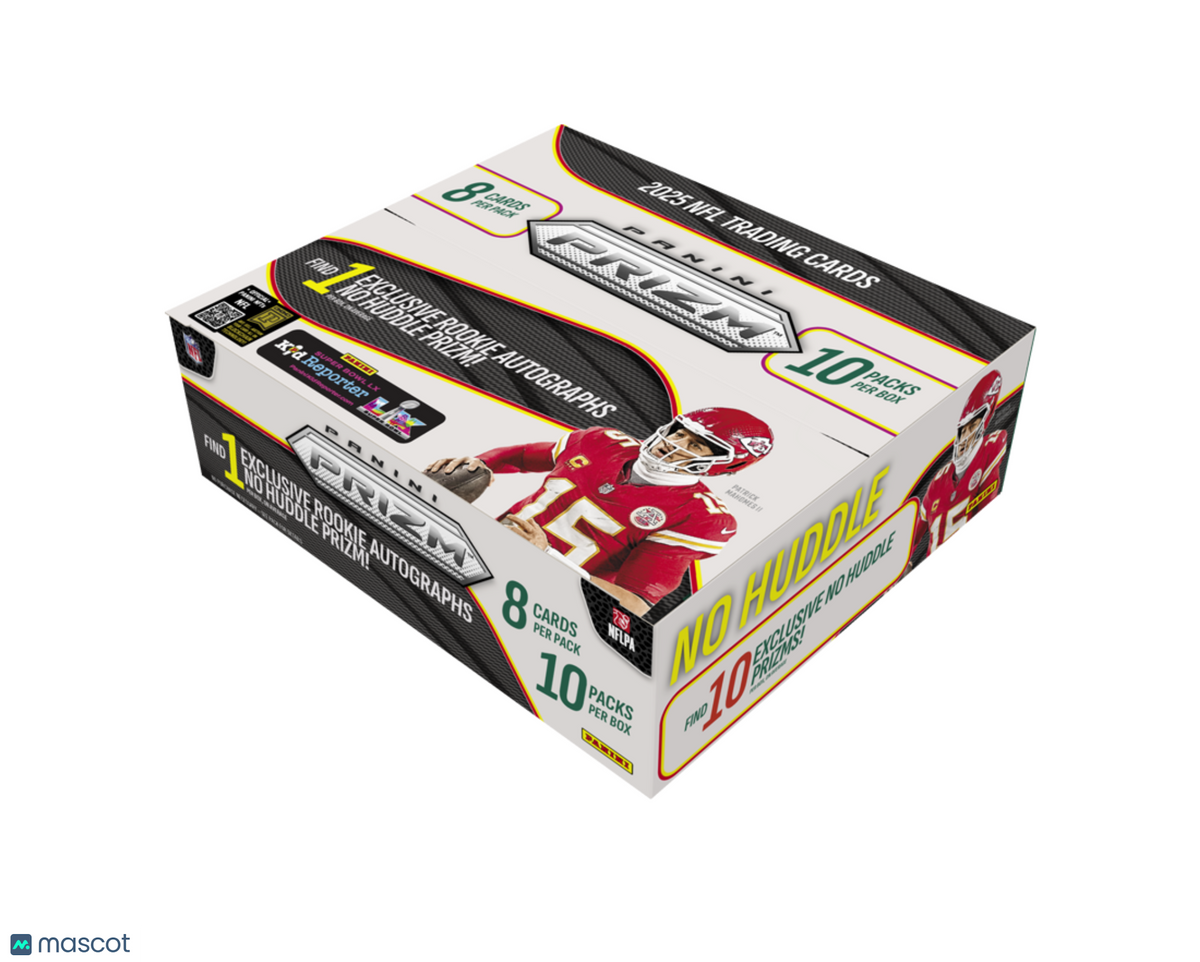Panini 2025 Prizm No Huddle Football Hobby Box