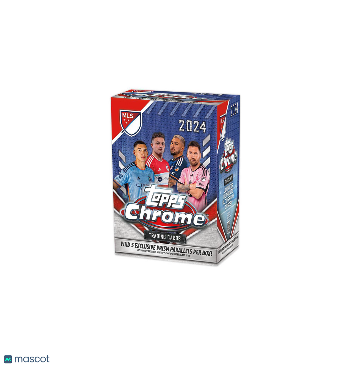 2024 Topps MLS Chrome Soccer Trading Card Value Box