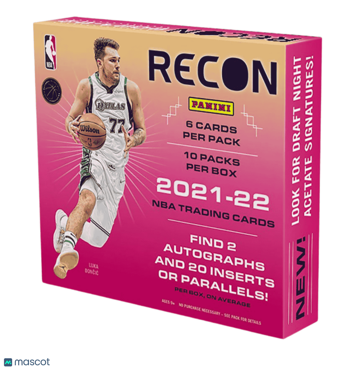2021-22 Panini Recon Basketball Hobby Box