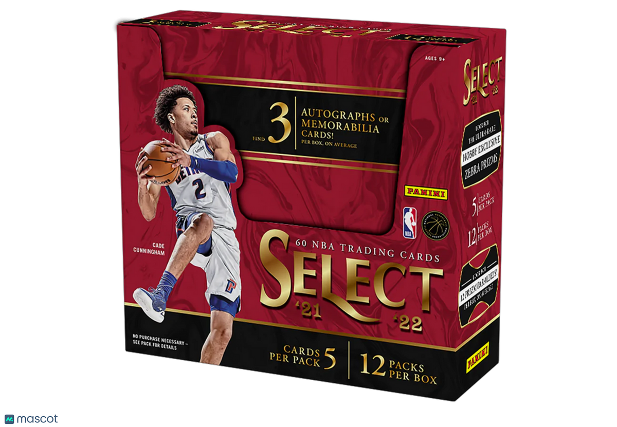 Panini 2021-22 Select Basketball Factory Sealed Hobby Box