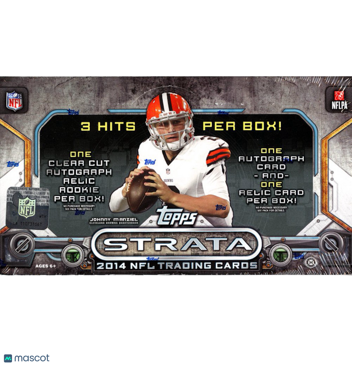 2014 Topps Strata Hobby Box 18 Packs 6 Card 3 Hits per Box