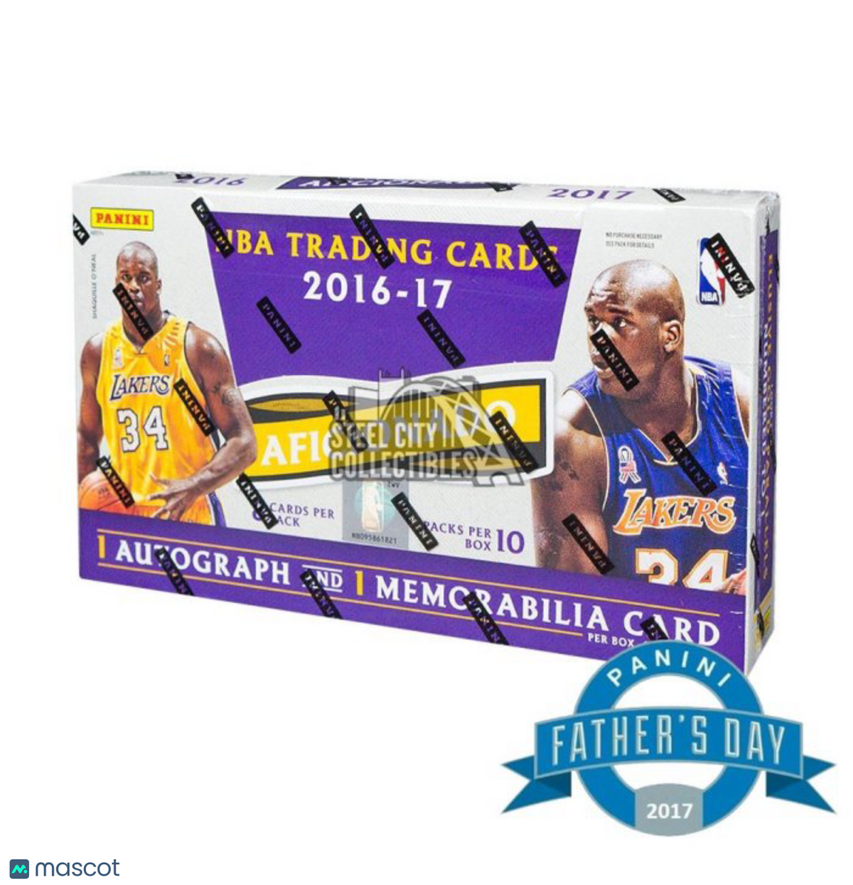 Panini 2016-17 Aficionado Basketball Hobby Box + 5 Fathers Day Packs