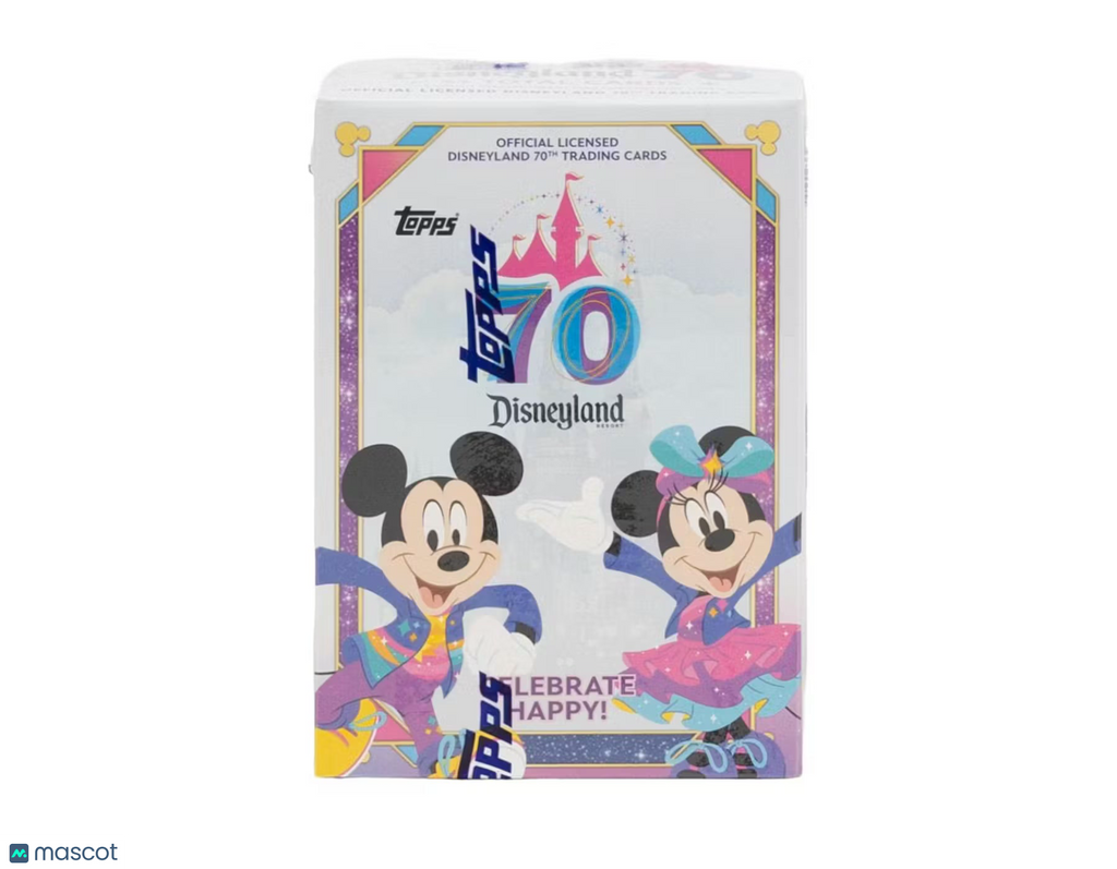 Topps Disneyland 70th Anniversary Trading Card Value Box