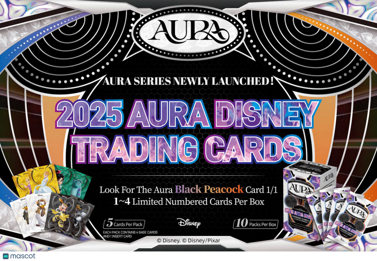 2025 Aura Disney Trading Cards Box