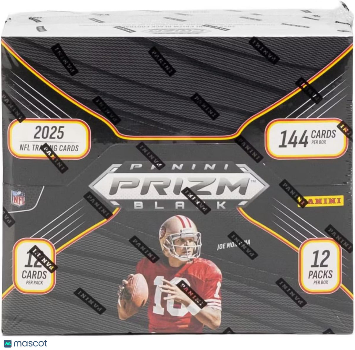 2025 Panini Prizm Black Football Hobby Box