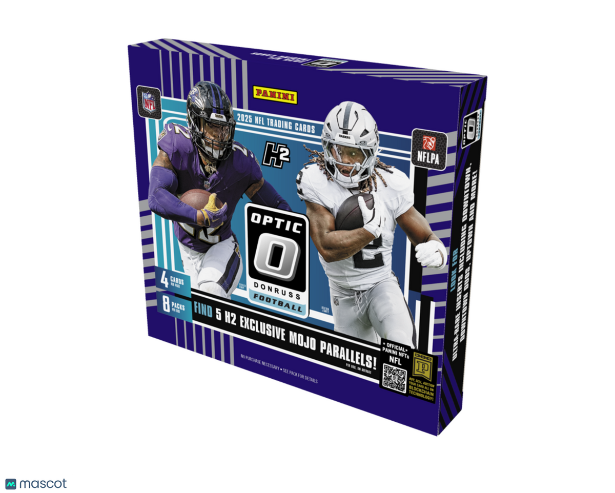 Panini 2025 Donruss Optic Football Hybird H2 Hobby Box