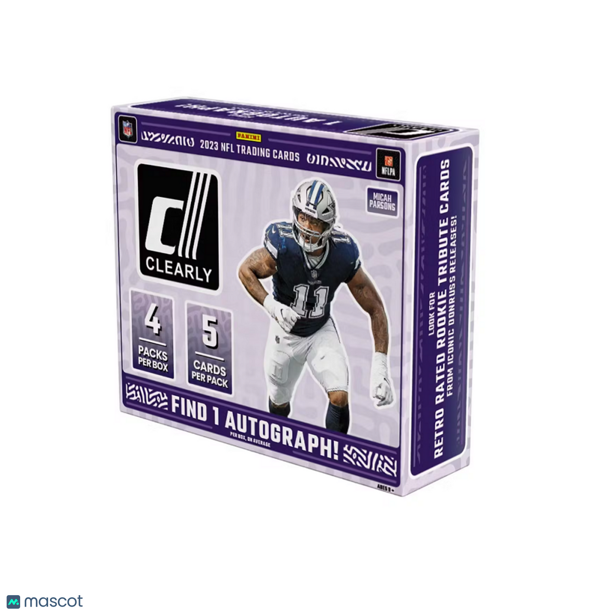 Panini 2023 Clearly Donruss Football Hobby Box