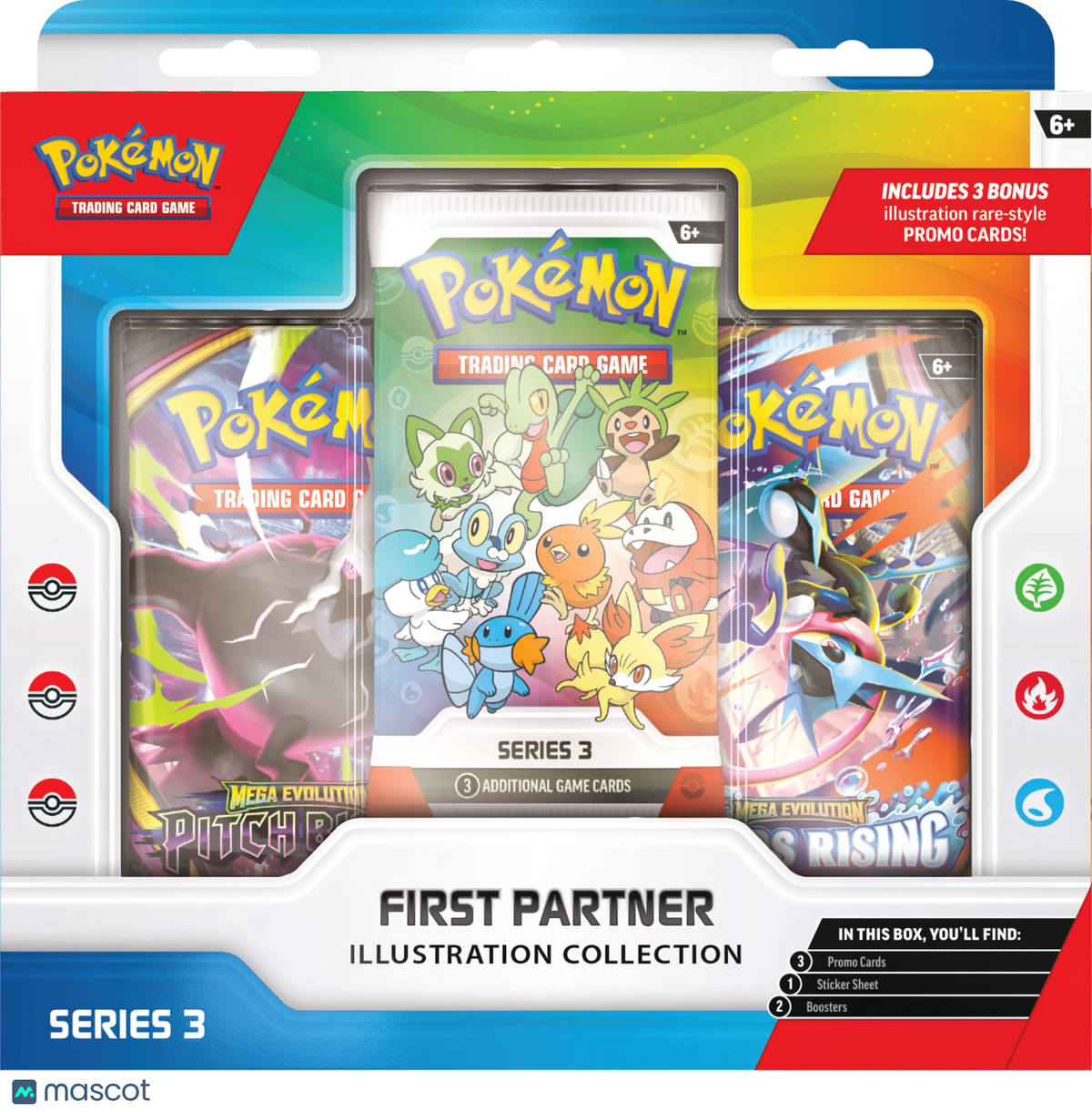 Pokémon Trading Card Game: First Partner Illustration Collection—Series 3
