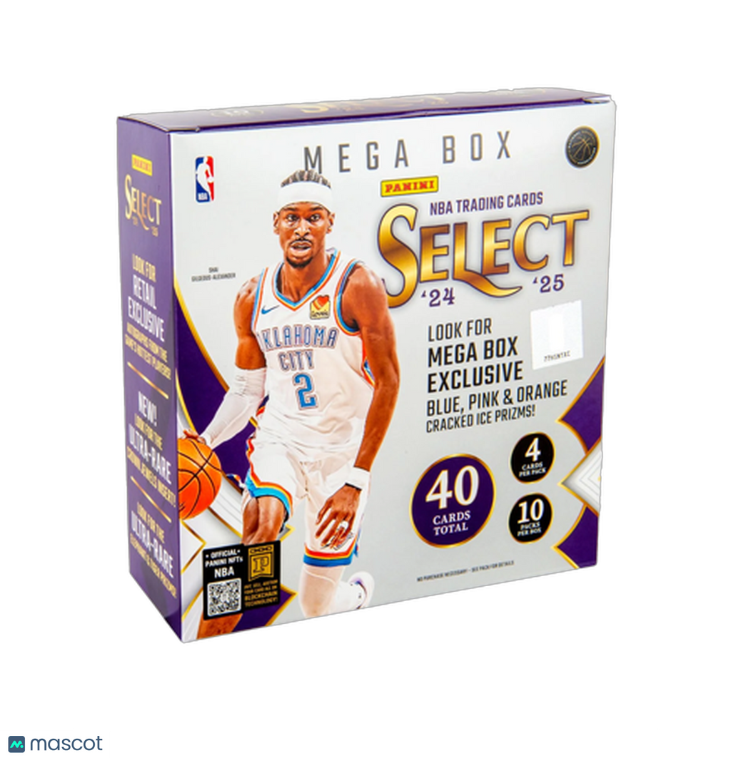 2024-25 Panini Select Basketball Mega Box