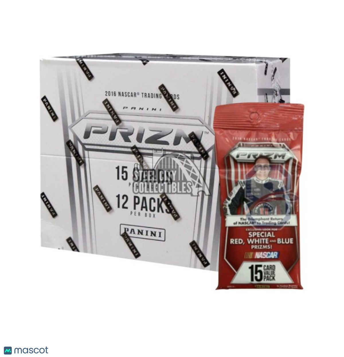 2016 Panini Prizm Nascar Racing 12ct Fat Pack
