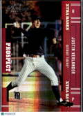 Justin Verlander 2005 Playoff Prestige RED Xtra Bases Rookie RC 90/150 Tigers