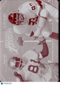 Alan Page / Lee Roy Selmon 2011 Upper Deck Printing Plate 1/1 Oklahoma Sooners
