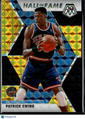 Patrick Ewing 2020 Mosaic Black Gold Prizm SSP 1/8 New York Knicks