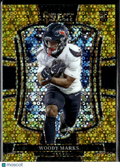Woody Marks 2025 Select GOLD Disco Prizm Rookie RC 5/10 Houston Texans