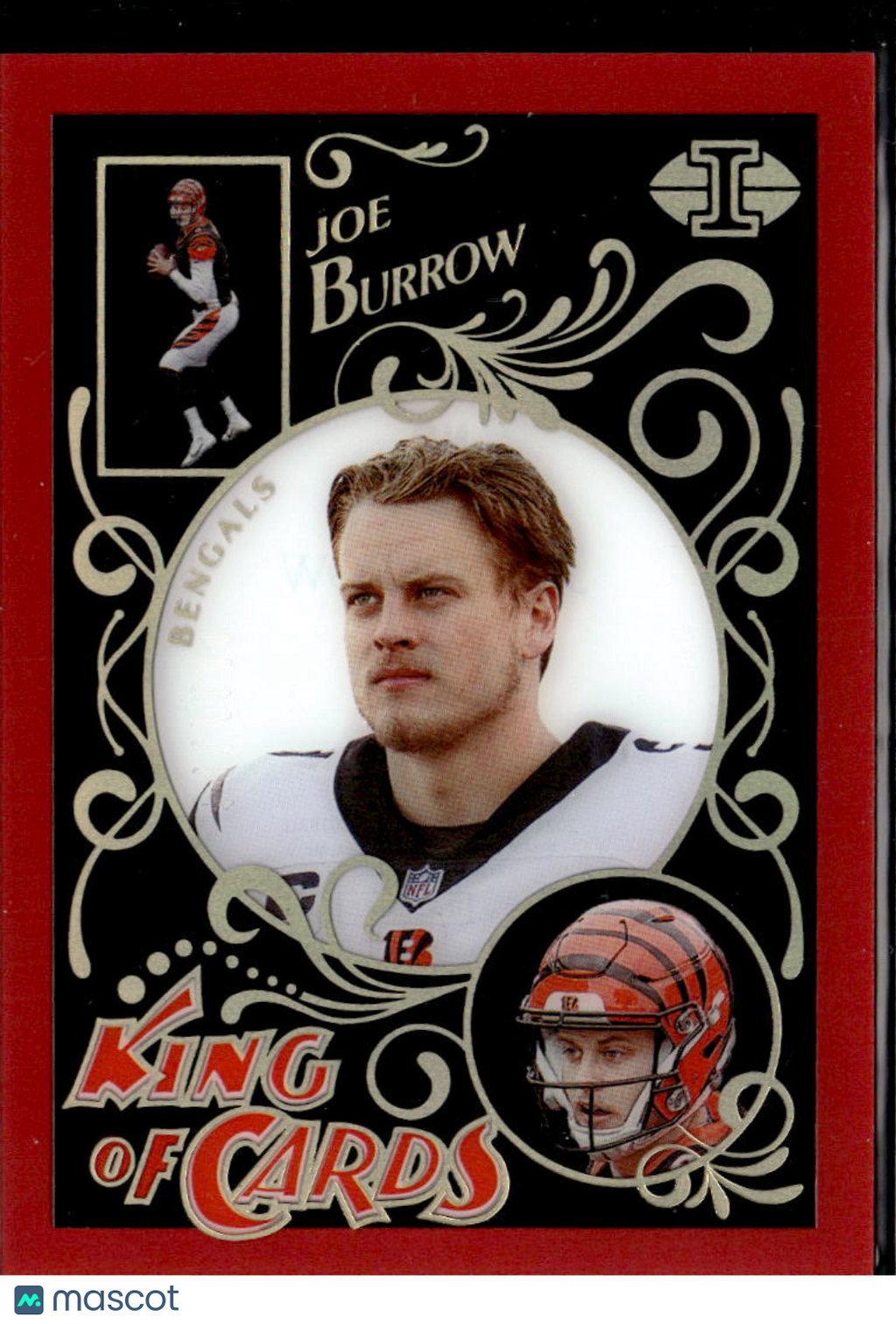 Joe Burrow 2021 Illusions King of Cards RED 141/149 Cincinnati Bengals