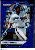 Darryl Strawberry 2025 Prizm BLue Shimmer SSP 13/15 New York Mets