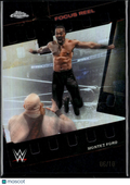 Montez Ford 2026 Topps Chrome Focus Reel Black Refractor 6/10 WWE