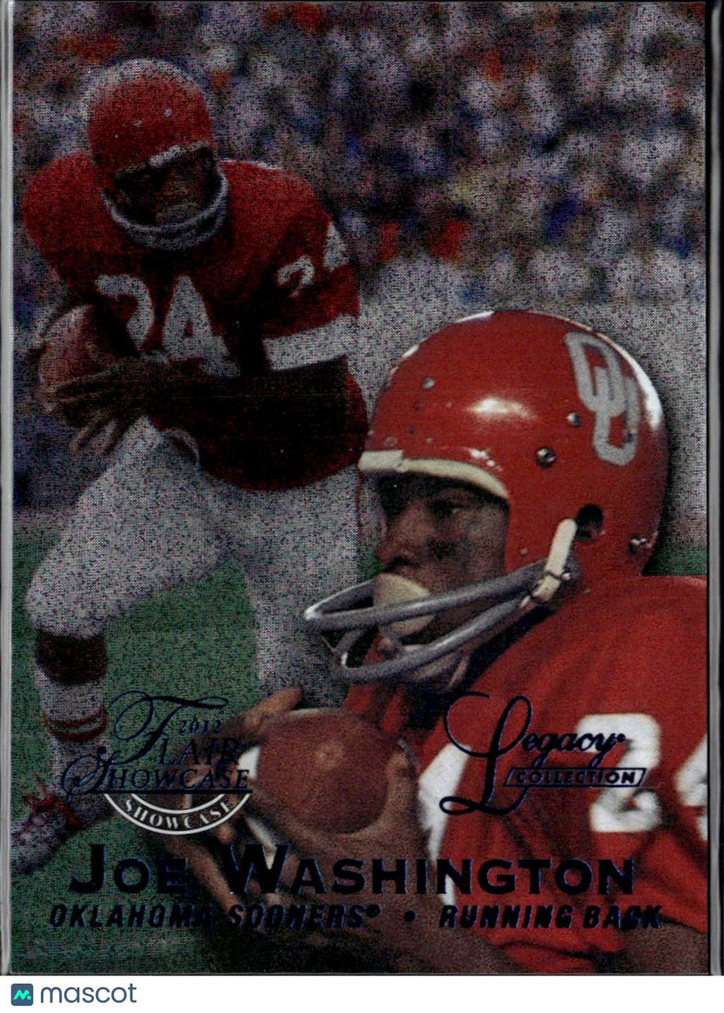 Joe Washington 2013 Fleer Retro Flair Showcase Legacy Oklahoma Sooners 56/100