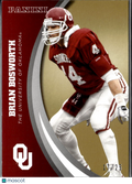 Brian Bosworth 2016 Panini Oklahoma Team Collection GOLD 17/25 Oklahoma Sooners