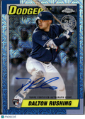 Dalton Rushing 2025 Topps Chrome '90 Auto Autograph RC 267/299 LA Dodgers