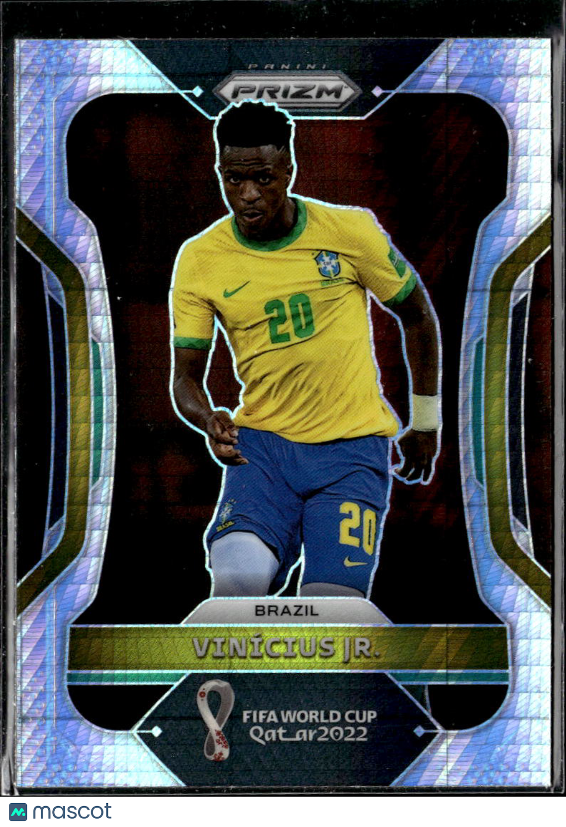 Vinícius Jr. 2022 Panini Prizm FIFA World Cup Qatar Hyper Prizm Brazil