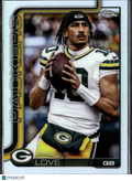 Jordan Love 2025 Topps Chrome Image Variation SSP Green Bay Packers