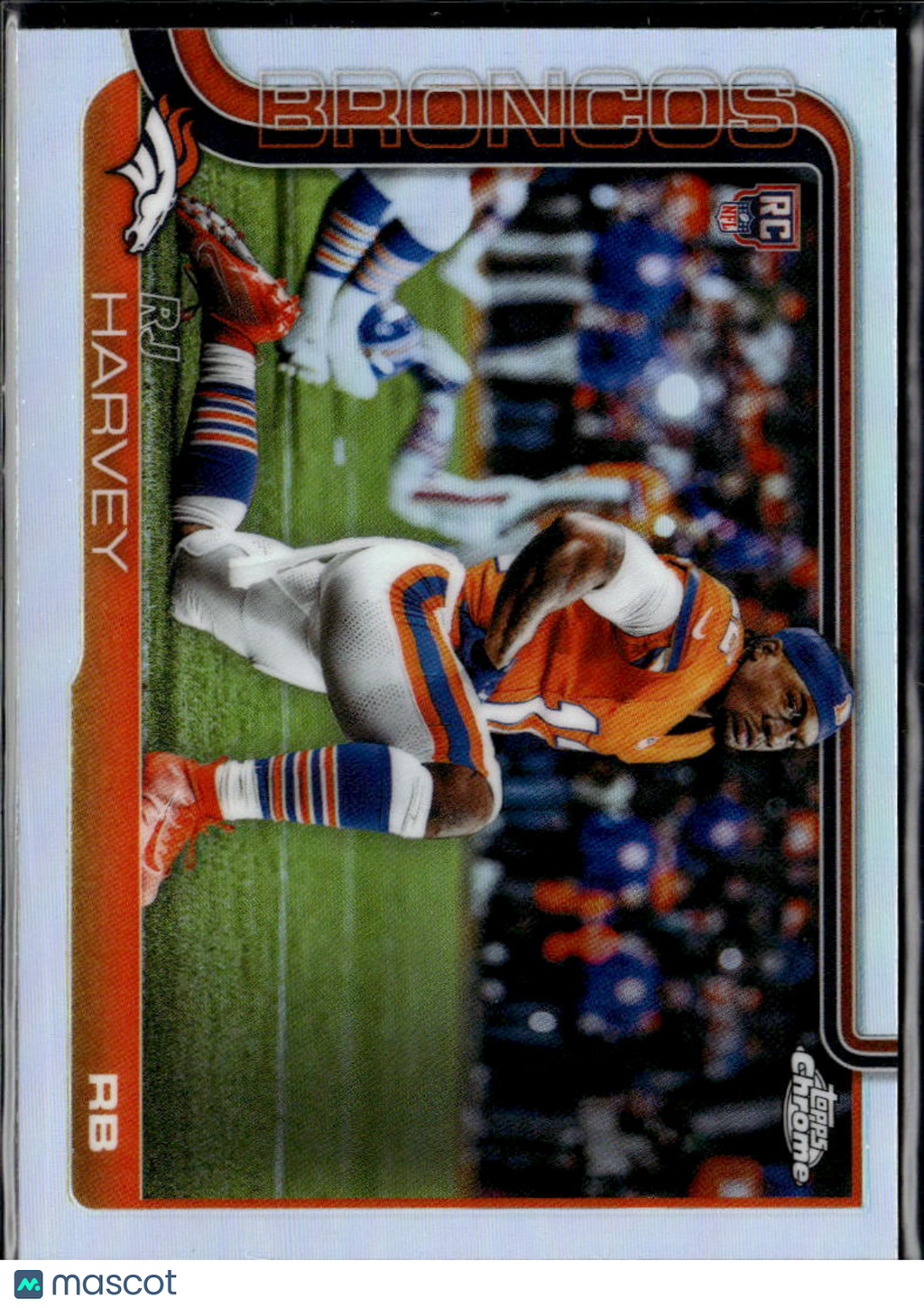 RJ Harvey 2025 Topps Chrome Image Variation SSP Rookie RC Denver Broncos