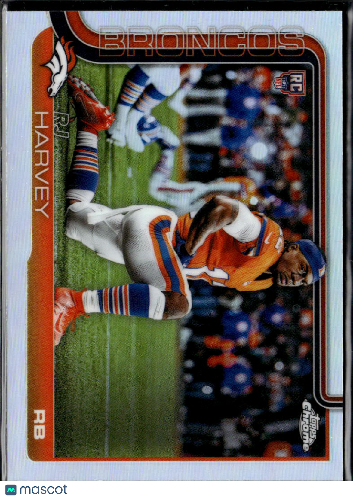 RJ Harvey 2025 Topps Chrome Image Variation SSP Rookie RC Denver Broncos
