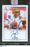Joe Burrow 2020 Luminance Year One On Card Auto Autograph RC LSU Tigers Bengals