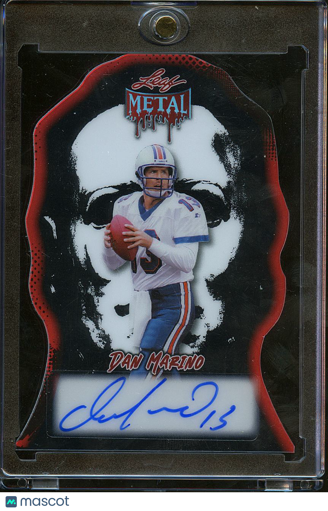Dan Marino 2025 Leaf Metal Halloween Auto Autograph 2/3 Miami Dolphins