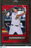 Nick Kurtz 2025 Topps Museum Collection RC Rookie Red 55/75 Oakland Athletics