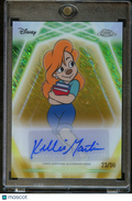 Kellie Martin as Roxanne 2026 Topps Disney Neon GOLD Auto Autograph 23/50