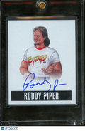 Roddy Piper 2014 Leaf Originals Wrestling On Card Auto Autograph WWE