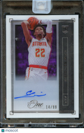 Cam Reddish 2020 Panini One and One Auto Autograph Patch RC 14/99 Atlanta Hawks