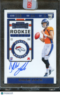 Drew Lock 2019 Contenders On Card Auto Autograph Rookie RC Denver Broncos