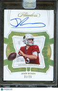 Josh Rosen 2018 Flawless Auto Autograph Rookie RC GOLD 21/25 Arizona Cardinals