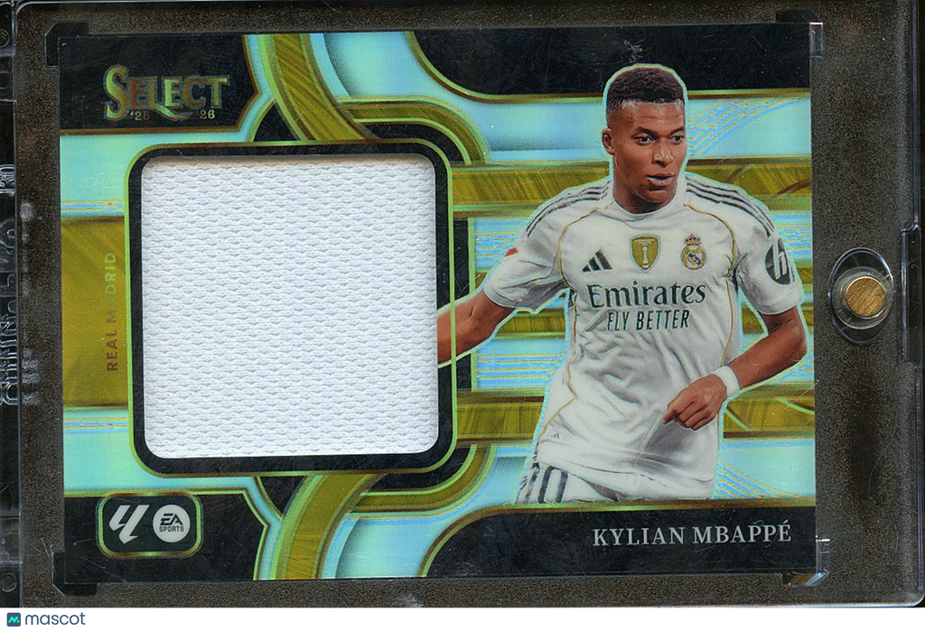 Kylian Mbappé 2025-26 Select Jersey Patch France Real Madrid
