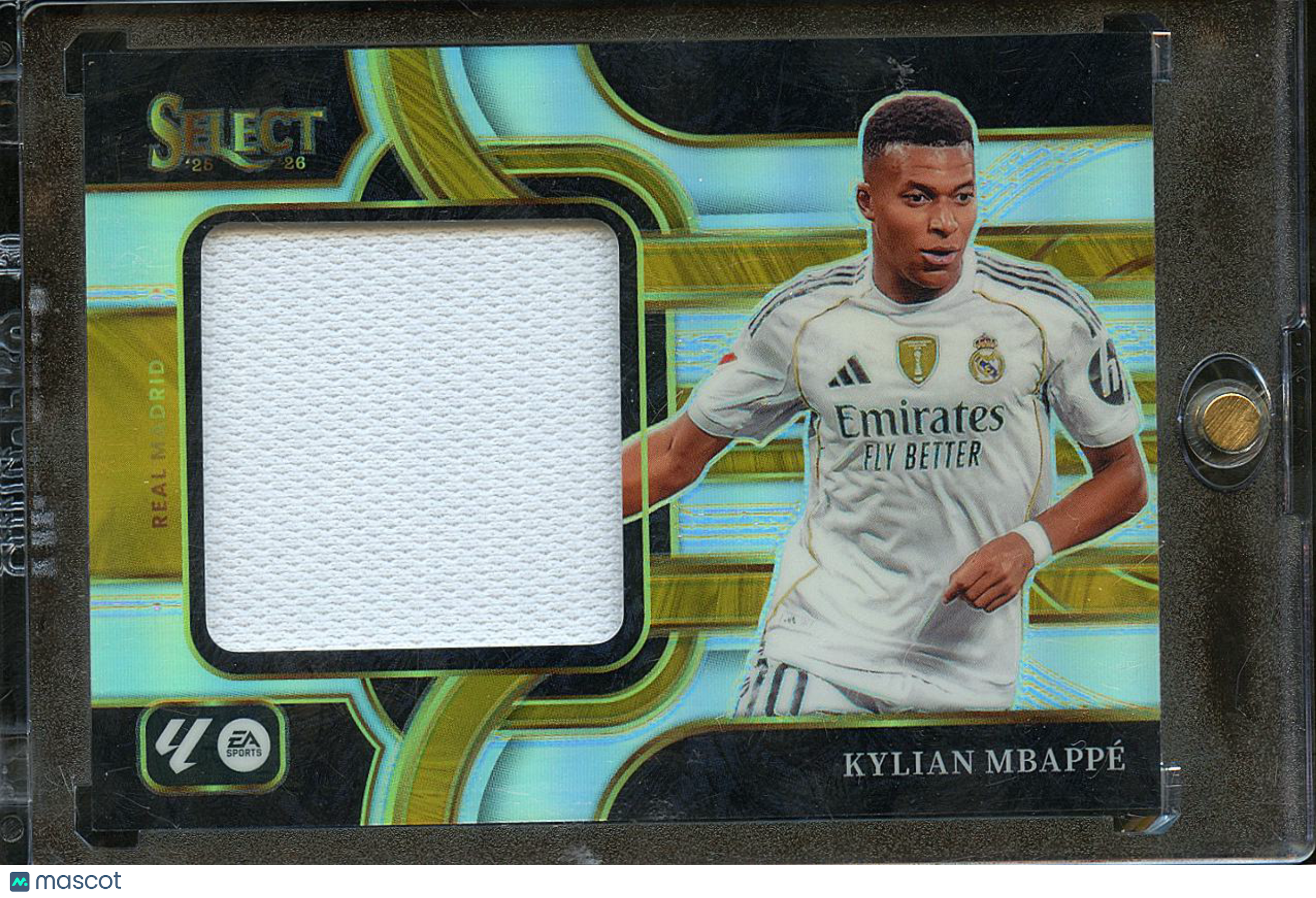 Kylian Mbappé 2025-26 Select Jersey Patch France Real Madrid