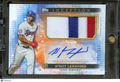 Wyatt Langford 2024 Topps Inception Auto Autograph Patch RC 148/200 Rangers