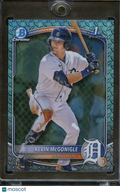 Kevin McGonigle 2025 Bowman Chrome 1st Steel Metal Refractor RC 86/100 Tigers