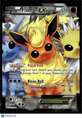 LP Flareon EX 2016 Generations Holo Rare FA #RC28/RC32