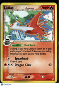 Latias 2008 EX Holon Phantoms Holo Rare #11/110