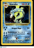 Gyarados 1999 Base Set Holo Rare #6/102
