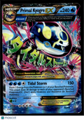 Primal Kyogre EX 2015 Primal Clash Holo Rare #55/160