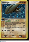 Kabutops 2006 EX Legend Maker Holo Rare #7/92