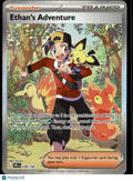 Ethan's Adventure 2025 Destined Rivals Holo Secret Rare FA SAR #236/182