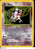 MR. Mime 1999 Jungle Holo Rare #6/64