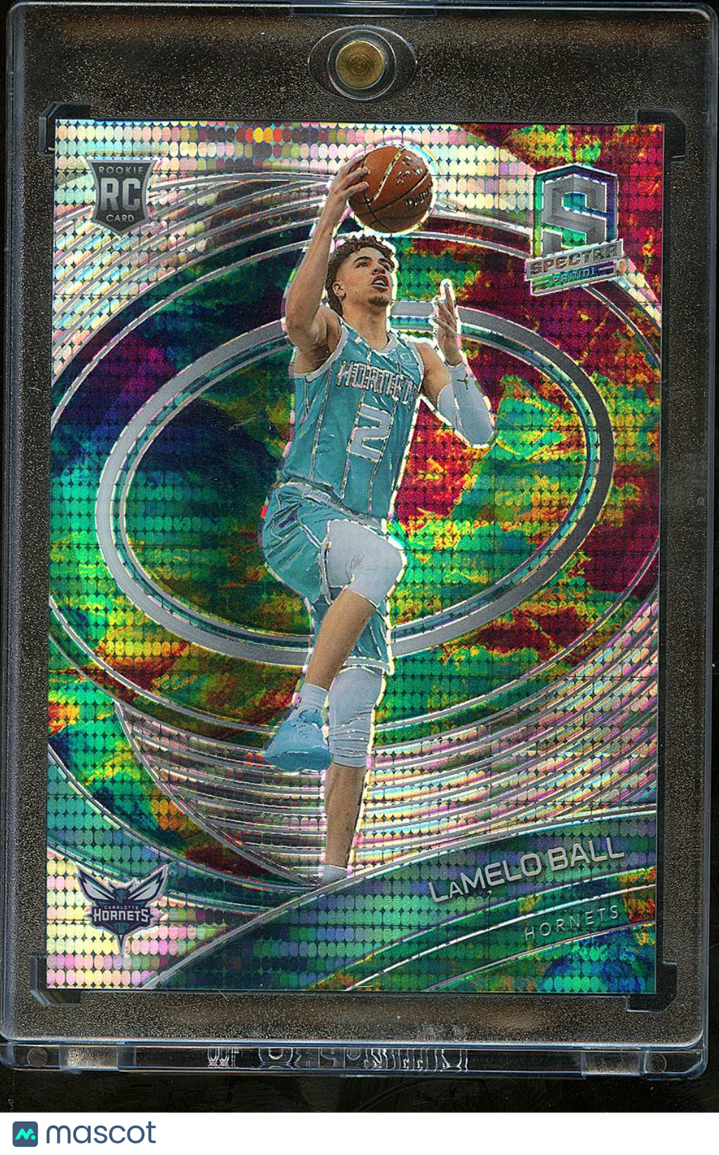 LaMelo Ball 2021 Spectra Celestial Prizm Rookie RC 19/99 Charlotte Hornets