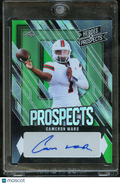 Cam Ward 2024 Leaf Heroes & Prospects Auto Autograph RC Green 6/7 Miami