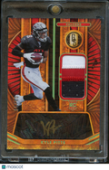 Kyle Pitts 2021 Gold Standard Auto Autograph Patch RC 8/49 Atlanta Falcons
